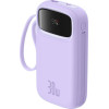 Baseus QPow 2 20000mAh 30W 2xUSB-C powerbank (purple) - (P10055009513-00)