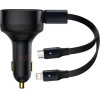 Baseus ��������� ����������� Enjoyment �� ������� USB-C + Lightning 3A, 30W (�����) - (CGTX000001)