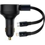 Baseus ��������� ����������� Enjoyment �� ������� USB-C + Lightning 3A, 30W (�����) - (CGTX000001)