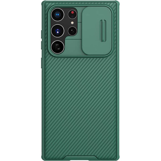 Nillkin CamShield Pro case for Samsung Galaxy S22 Ultra (deep green)