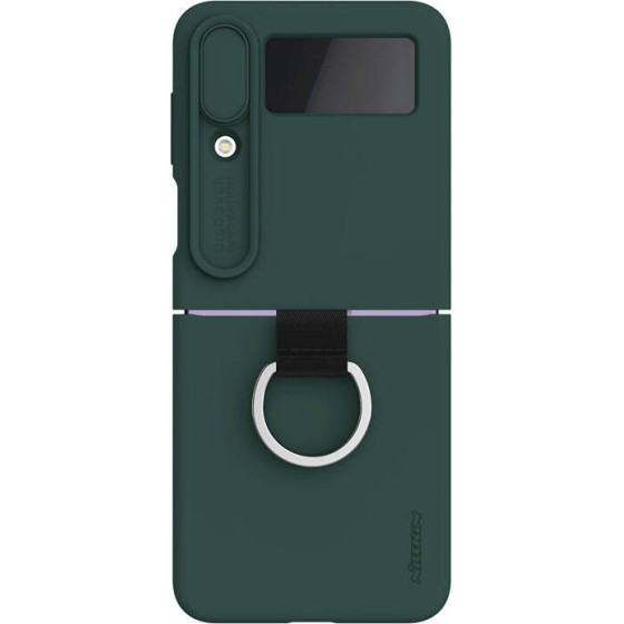 Nillkin Etui CamShield Silky Samsung Galaxy Z Flip 4 5G (zielony)