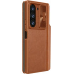 Nillkin Etui Qin Pro Leather Samsung Galaxy Z Fold 6 5G (brazowy)