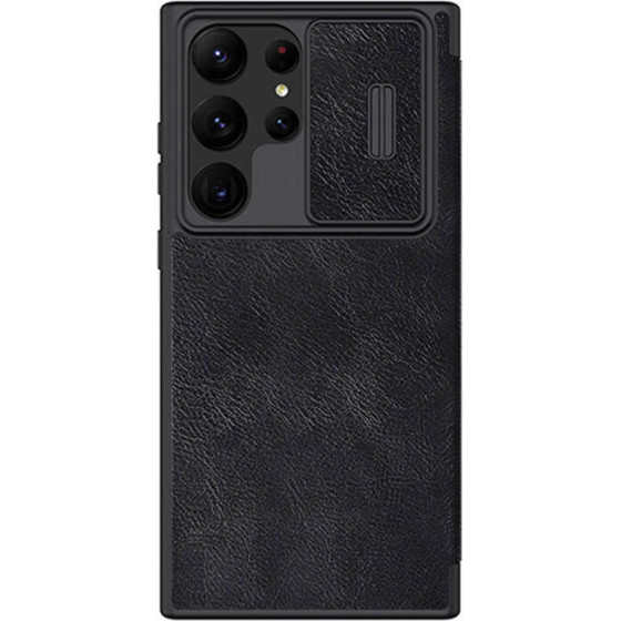 Nillkin Qin Leather Pro case for SAMSUNG S23 Ultra (black)