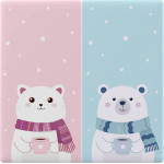 Sonoff Decorative cover / cap for T5 Cartoon 2C touch switch - (T5-2C-86-cartoon)