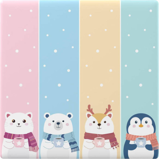 Sonoff Decorative cover / cap for the T5 Cartoon 4C touch switch. - (T5-4C-86-cartoon)
