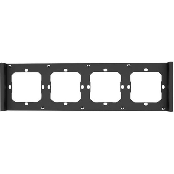 Sonoff Frame for switch M5 80 quadruple 4-fold (graphite/black) - (M5-4C-80-F)