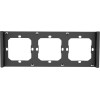 Sonoff Frame for switch M5 80 triple 3-fold (graphite/black) - (M5-3C-80-F)
