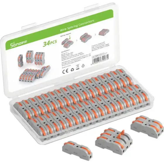 Sonoff Wire Splicing Connector pack (34 pcs) - (D1_1)