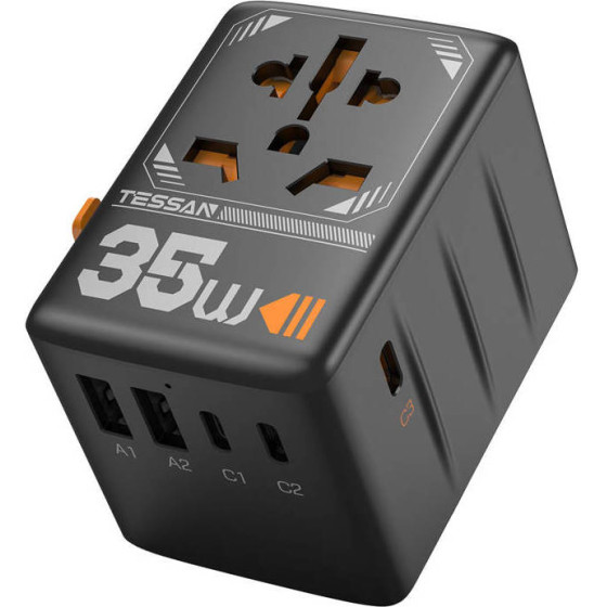 Tessan Travel Adapter - (TS-WTA02)