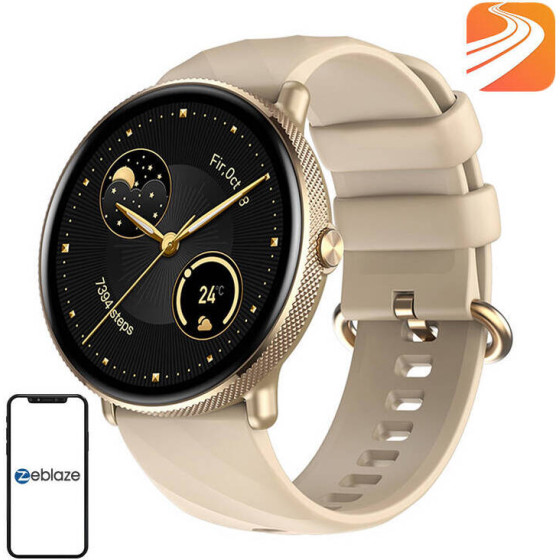 Zeblaze GTR 3 Pro Smartwatch (Gold) - (GTR 3 Pro Gold)
