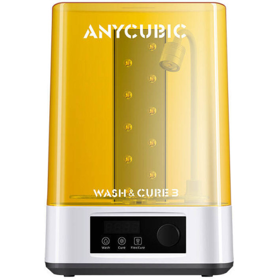 Anycubic Wash & Cure 3 - Print Cleaning And Drying Device - (WS3A0WH-Y-O)