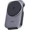 Aukey Magnetic Wireless Charger 3 In 1 Magfusion 15W Qi2 (gray) - (LC-MC312)