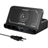 BlitzWolf 160W, 2xUSB-A, 4xUSB-C, 15W Wireless Charger (black) - (BW-S27)