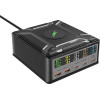 BlitzWolf 260W, 2xUSB-A, 3xUSB-C, 15W Wireless Charger (black) - (BW-S28)