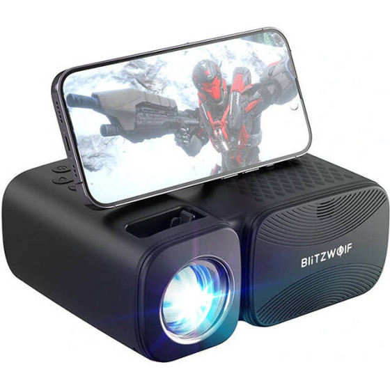 BlitzWolf Mini Projector BW-V3 LED, Wi-Fi �� Bluetooth ��� ������������ ����� (�����) - (BW-V3 Mini)