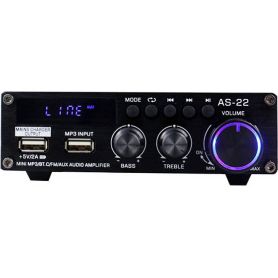 BlitzWolf ��������� ���� 45W, Bluetooth 5.0, Usb �� ��������������� (�����) - (AS-22)
