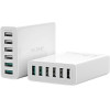 BlitzWolf ��������� BW-S15 6x USB, Qc 3.0, 60W (�����) - (BW-S15 EU)