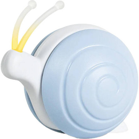 Cheerble Interactive Cat Toy Wicked Snail (blue) - (CWJ02)