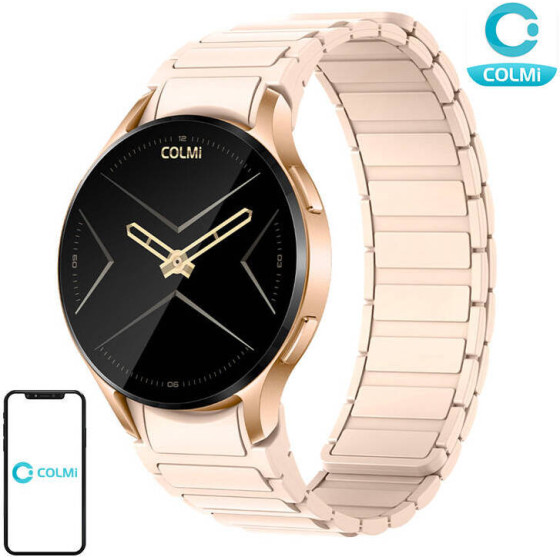 COLMI i28 Ultra Smartwatch Magnetic Strap (Gold) - (i28 Ultra Gold mag)