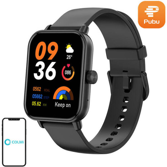 COLMI P81 Smartwatch (Black) - (P81 Black)