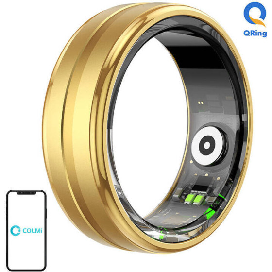 COLMI Smartring R06 18.1MM 8 (Zloty) - (R06 Gold 8)