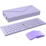 Delux Set Wireless Foldable Keyboard KF10 And Mouse MF10PRo - (KF10+MF10PRo PU)