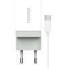 Foneng Fast Charger 1x Usb K210 10.5W + Usb Type C Cable 1m - (K210 Type-C)