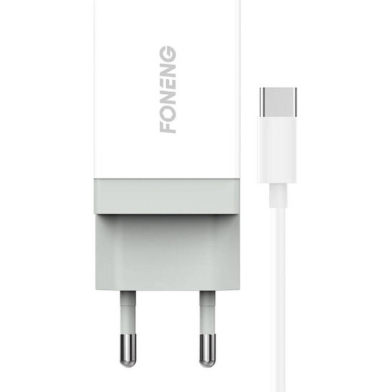Foneng Fast Charger 1x Usb K210 10.5W + Usb Type C Cable 1m - (K210 Type-C)