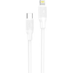 Foneng Usb Cable For Lightning X80, 27W, 1m (white) - (X80 Type-C To iPhone)
