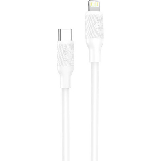 Foneng Usb Cable For Lightning X80, 27W, 1m (white) - (X80 Type-C To iPhone)