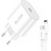 Foneng ��������� EU39, 1x USB, Pd 3.0 20W �� ������� USB-C �� Lightning (�����) - (EU39 Type-C To iPhon)