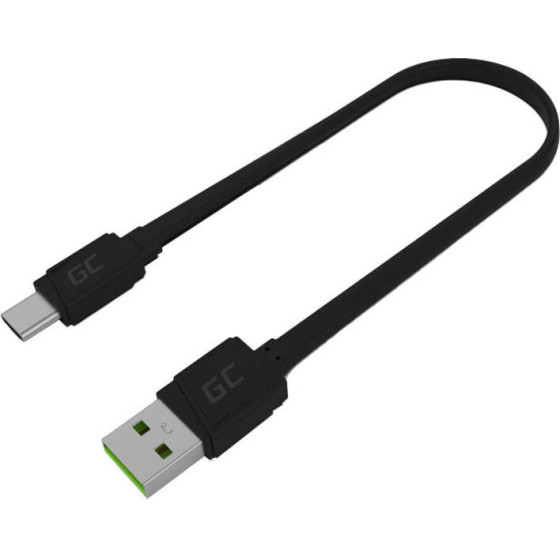 Green Cell Cable Usb - USB-C GCmatte, 25cm, With Ultra Charge, Qc 3.0 - (KABGC03)