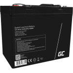 Green Cell Maintenance-Free Agm Vrla 12V 50Ah Battery (For scooter, boat, wheelchair, camper, lawnmower) - (AGM56)