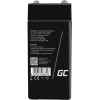 Green Cell Maintenance-Free Agm Vrla 4V 4Ah Battery (For Alarm system, Cash register, toy) - (AGM37)