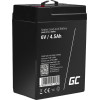 Green Cell Maintenance-Free Agm Vrla Battery 6V 4.5Ah (For Alarm system, Cash register, toy) - (AGM02)
