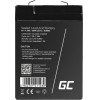 Green Cell Maintenance-Free Agm Vrla Battery 6V 4.5Ah (For Alarm system, Cash register, toy) - (AGM02)