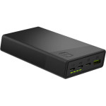 Green Cell Power Bank , Powerplay 20000mAh, 22.5W (czarny) - (PBGC03S)