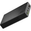 Green Cell Power Bank , Powerplay 20000mAh, 22.5W (czarny) - (PBGC03S)