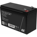 Green Cell Rechargeable Battery Agm 12V 9Ah Maintenancefree For Ups Alarm - (AGM06)