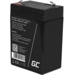 Green Cell Rechargeable Battery Agm 6V 5Ah Maintenancefree For Ups Alarm - (AGM11)