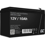 Green Cell Rechargeable Battery Agm Vrla 12V 10Ah (For UPS, Toy car, Lawn mower) - (AGM50)