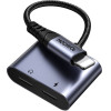 Joyroom 2-in-1 Audio Adapter Lightning To Double Lightning (black) - (SY-L02)