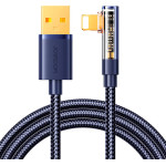 Joyroom Angle Cable To USB-A / Lightning / 1.2m S-UL012A6 (blue) - (S-UL012A6 1.2m Blue)