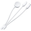 Joyroom Apple Watch Magnetic Charger Lightning + USB-C 5V 1.2m (White) - (S-IW008)