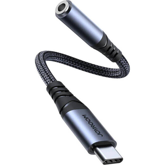 Joyroom Audio Adapter Type-C To 3.5mm (black) - (SY-C01)