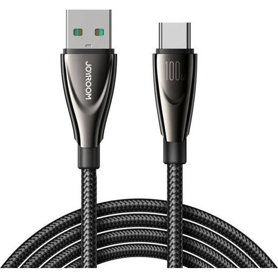 Joyroom Cable Pioneer 100W Usb To Usb C SA31-AC6 / 100W / 1,2m (black) - (SA31-AC6 1.2m-Black)