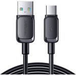 Joyroom Cable S-AC027A14 Usb To Usb C / 3A/ 1,2m (black) - (S-AC027A14 1.2m-Bl)