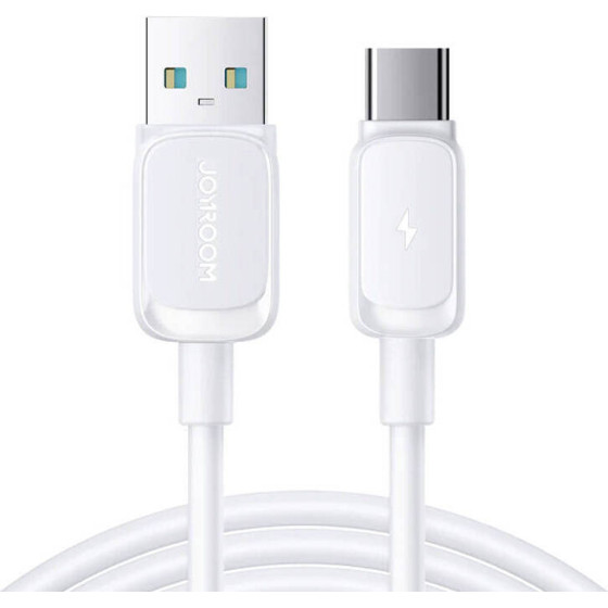 Joyroom Cable S-AC027A14 Usb To Usb C / 3A/ 1,2m (white) - (S-AC027A14 1.2m-Whit)