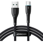 Joyroom Cable SA32-AC3 Starry Usb To USB-C, 3A, 1m Black - (SA32-AC3 1m Bl)