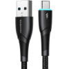 Joyroom Cable SA32-AC3 Starry Usb To USB-C, 3A, 1m Black - (SA32-AC3 1m Bl)